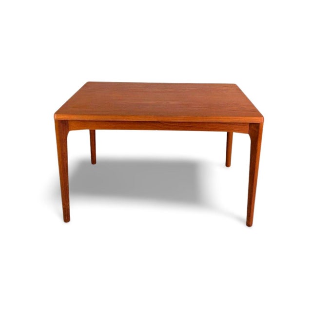 Vintage Extendable Dining Table in Teak by Henning Kjærnulf For Sale - Image 11 of 11