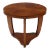 Art Deco Blond Walnut Gueridon For Sale