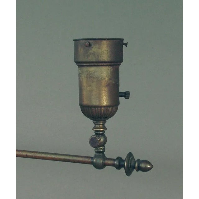 1920s Philadelphia’s Horn & Brannen Bridge Floor Lamp For Sale - Image 4 of 11