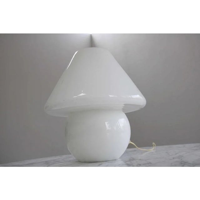 Large Murano Glass Mushroom Table Lamp from Vetri Murano, Italy, 1970s For Sale - Image 13 of 13