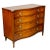 Traditional Regency Mahogany Serpentine Chest of Drawers For Sale - Image 3 of 13