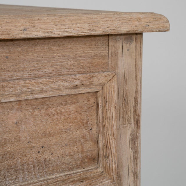 French Early 19th Century France Antique White Wood Storage Cabinets & Cupboards For Sale - Image 3 of 11