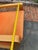 Orange Art Deco Style Designer Walnut Low Armchair For Sale - Image 8 of 10