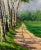 1930s Edgardo Corbelli, Spring Landscape, 1934 For Sale - Image 5 of 7