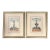 17th Century Colored Engravings of Fountains - Set of 2 For Sale