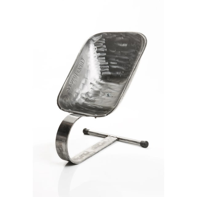Wheelbarrow Lounge Chair by Mario Pagliaro For Sale - Image 4 of 6