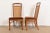 Drexel Heritage Mid-Century Modern Walnut and Cane High Back Side Chairs or Dining Chairs, Pair For Sale - Image 9 of 11