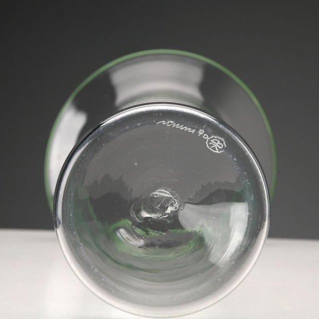 Glass Vase from Venini, 1980s For Sale - Image 6 of 8