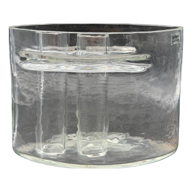 Murano Glass Vase by Alfredo Barbini, 1970s For Sale