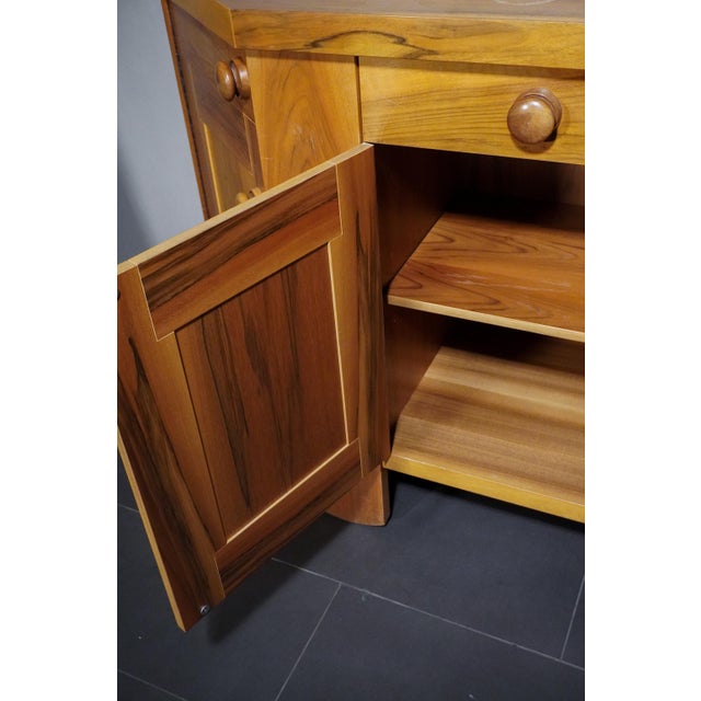 Walnut Sideboard by Sivio Coppola for Bernini, 1970s For Sale - Image 11 of 13