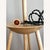 2020s BDDW Tripod Floor Lamp in Maple With Two Linen Shades For Sale - Image 5 of 9