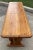 French Country Brutalist Trestle Bench For Sale - Image 9 of 10