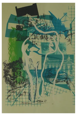 Poul Esting, Don Juan, Color Lithograph, Framed