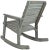Modern Edgar Rocking Chair in Ash Grey For Sale - Image 3 of 6