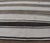 Vintage Turkish Kilim Rug With Ivory, Brown and Dark Stripe Bands For Sale In Atlanta - Image 6 of 11