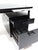 Writing Desk in Black Stained Oak by Herbert Hirche for Christian Holzäpfel KG, Germany, 1960s For Sale - Image 11 of 18