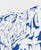 Contemporary Max Kremer "Waterfall II" Contemporary Blue & White Abstract Mountain Landscape Painting, 2023 For Sale - Image 3 of 6