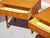 Brown Vintage Teak Veneer Bedside Tables, Denmark, 1960, Set of 2 For Sale - Image 8 of 13