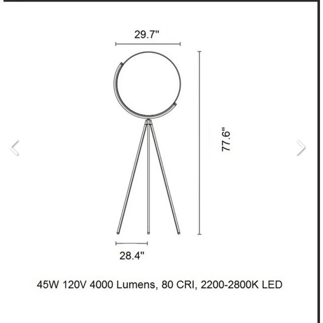 Superloon Floor Lamp by Jasper Morrison for Flos For Sale In Tampa - Image 6 of 6