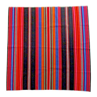 Turkish Kilim Wool Multicolor Throw For Sale