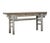 Shabby Chic Matthew Izzo Home Floating Cloud Upcycled White Washed Wood Console Table - New Item For Sale - Image 3 of 3