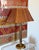 Paavo Tynell-Style Split Reed Table Lamp Organic Modern Brass Scandinavian-Style For Sale - Image 12 of 18