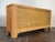 Brown Italian Style Rattan Mid Century Sideboard With Brass Hardware For Sale - Image 8 of 17