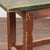 Green 19th Century Rustic Original Painted Work Console Table For Sale - Image 8 of 14