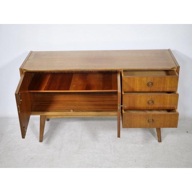 Mid-Century Modern Sideboard in Walnut, 1960s For Sale - Image 4 of 11