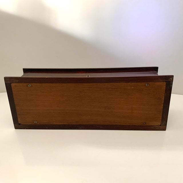 19th Century French Boulle Box With Key For Sale - Image 4 of 8