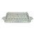 Vintage Pressed Glass Butter Dish For Sale