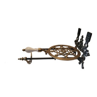 Antique Pierced Trivet For Sale