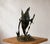 Large Brutalist Sculpture of an Angelfish, 1970, Welded Metal For Sale - Image 9 of 9