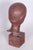 Original Art Deco Statuette of Young Woman in Painted Plaster, Czechia, 1920s-1940s For Sale - Image 4 of 9
