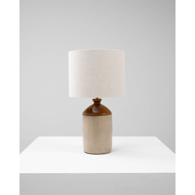 20th Century English Ceramic Jug Table Lamp For Sale - Image 17 of 18