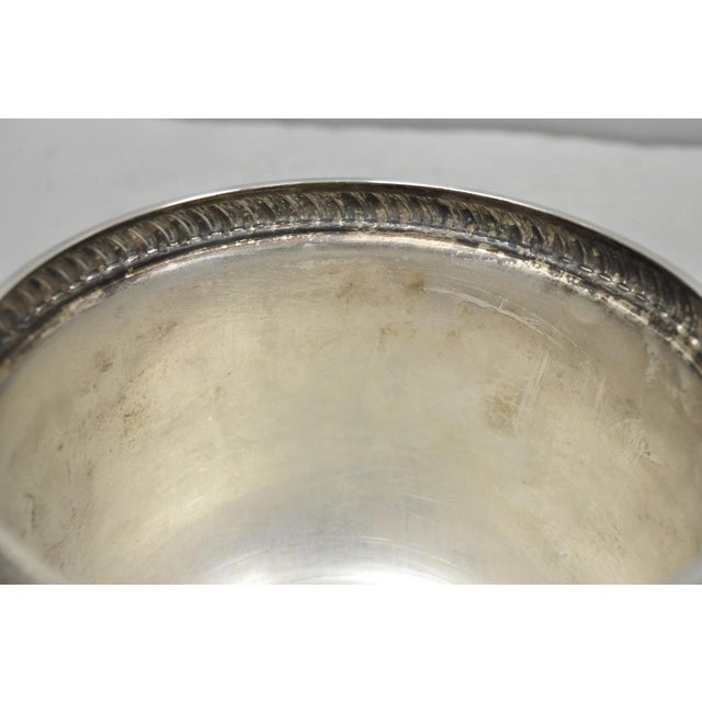 Mid 20th Century Poole English Regency Silver Plated Lion Head Champagne Chiller Ice Bucket For Sale - Image 11 of 17