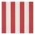 Schumacher Emma Stripe Wallcovering in Red For Sale