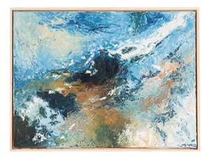 From Above, Oil on Canvas