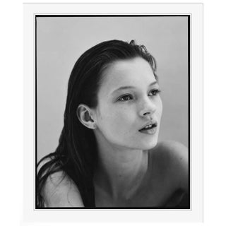 Jake Chessum, Kate Moss at 16 Side View, 1990s, Framed Archival Pigment Print For Sale
