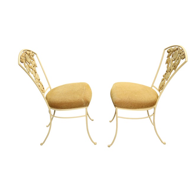 Mid-Century Brown Jordan Wrought Iron Pomegranate Patio Set For Sale In Portland, OR - Image 6 of 10