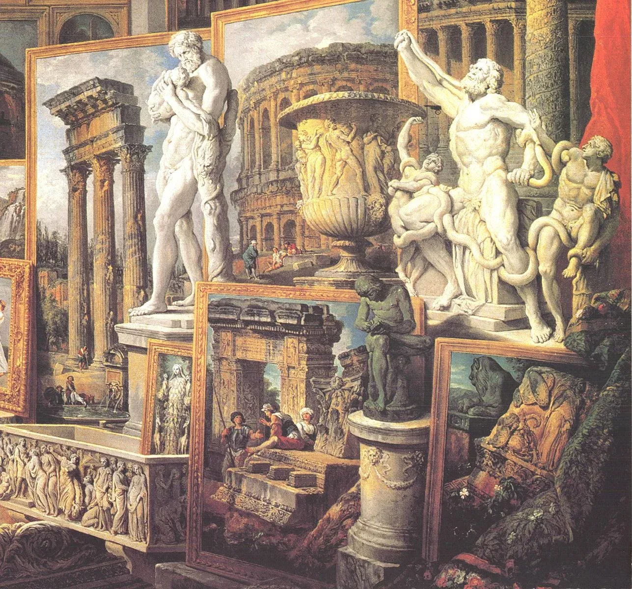 Galleria di immagini con vedute di Roma Antica (Roma Antica). Museo