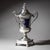 French Silver Drageoir with Cobalt Blue Glass Liner, Gilt Interior and Cahors, 1784 For Sale - Image 3 of 10
