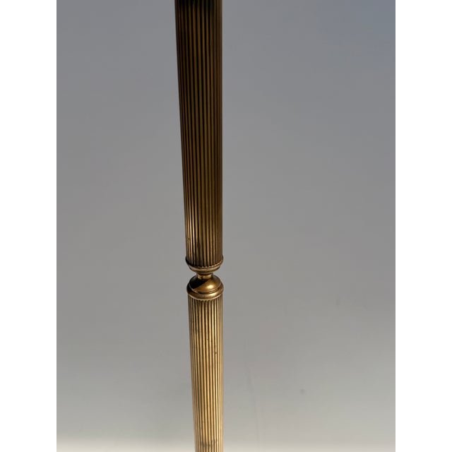 Brass 1970s Italian Brass and Wood Valet Stand For Sale - Image 8 of 11