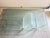 Modern 1980s Modern Lucite Glass Wave Zig Zag Suspension Waterfall Acrylic Coffee Cocktail Table For Sale - Image 3 of 9