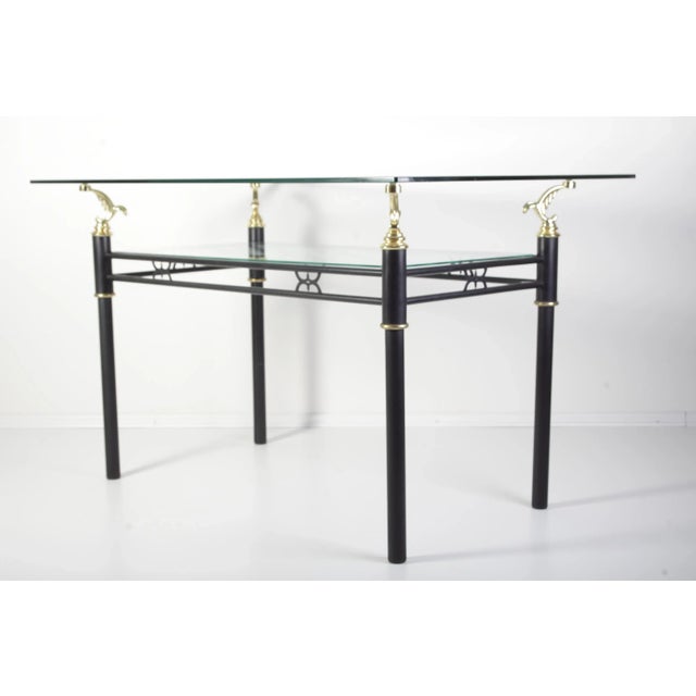 Modern Italian Style Glass Table, 1980s For Sale - Image 7 of 16