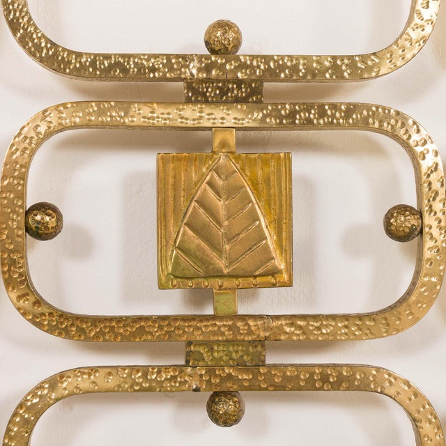 Italian Brass Bed by Ciansky, Shelba, and Luciano Frigerio for Frigerio Di Desio, 1960s For Sale - Image 12 of 18