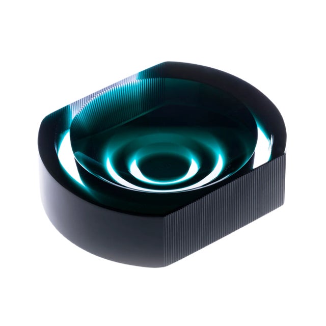 Iride Cut Ashtray by Federico Peri for Purho Murano For Sale