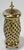 Indian Vintage Footed Perforated Brass Table Lantern or Incense Burner For Sale - Image 3 of 8