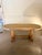 French Country Vintage French Racetrack Oval Dining Table For Sale - Image 3 of 12