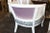 Pair of White Lacquer Cane Barrel Chairs For Sale In Dallas - Image 6 of 7